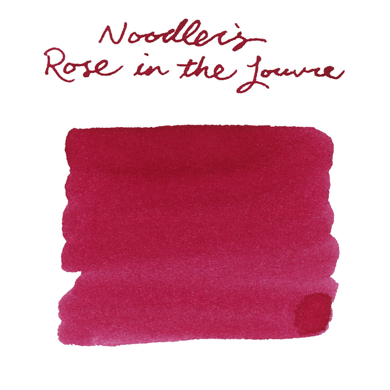 Noodler's Rose in the Louvre - Ink Sample