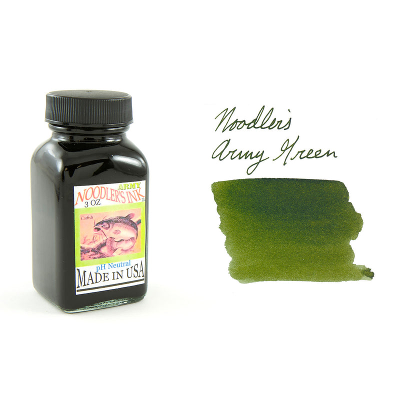 Noodler's Army Green - 3oz Bottled Ink
