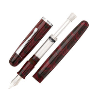 Noodler's Neponset Ebonite Flex Fountain Pen - Red Rebellion