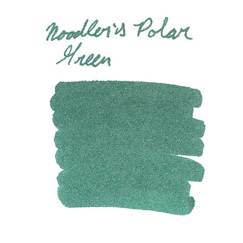 Noodler's Polar Green - Ink Sample
