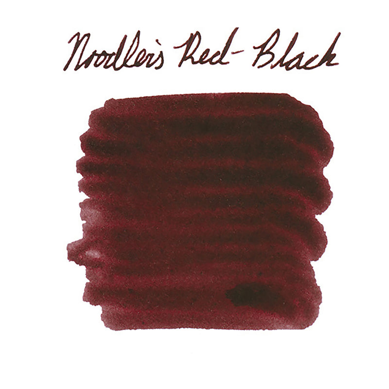 Noodler's Red Black - Ink Sample