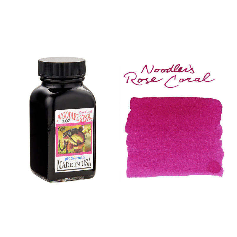 Noodler's Rose Coral - 3oz Bottled Ink