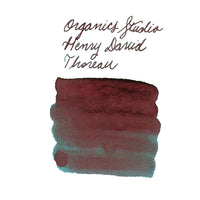 Organics Studio Henry David Thoreau Walden Pond - Ink Sample