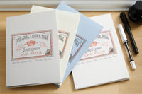 Original Crown Mill Classic Laid A5 Tablet - Cream