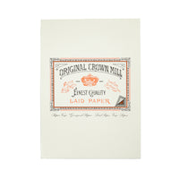 Original Crown Mill Classic Laid A5 Tablet - Cream
