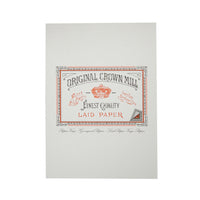 Original Crown Mill Classic Laid A5 Tablet - Grey