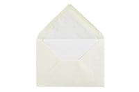 Original Crown Mill Classic Laid Small Envelopes - Cream