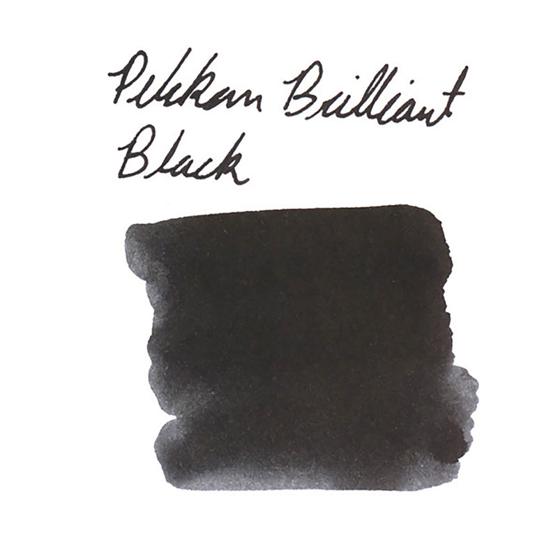 Pelikan Brilliant Black - Ink Sample