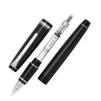 Pilot Falcon Fountain Pen - Black/Rhodium