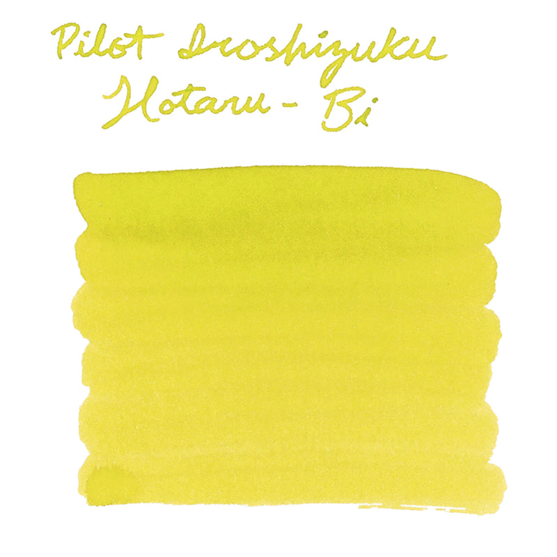 Pilot Iroshizuku Hotaru-bi - Ink Sample