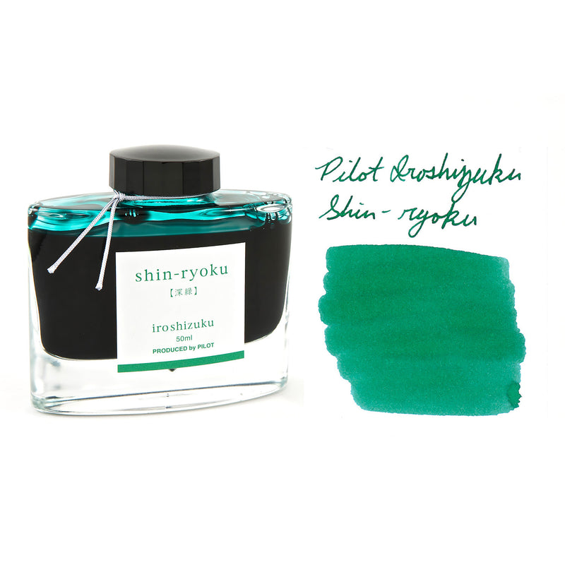 Pilot Iroshizuku Shin-ryoku - 50ml Bottled Ink