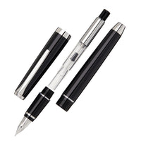 Pilot Metal Falcon Fountain Pen - Black