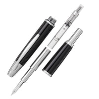 Pilot Vanishing Point Fountain Pen - Black/Rhodium