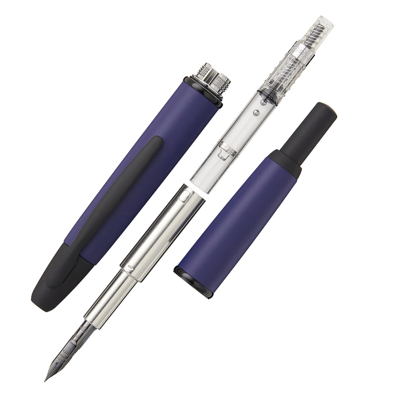 Pilot Vanishing Point Fountain Pen - Blue Matte