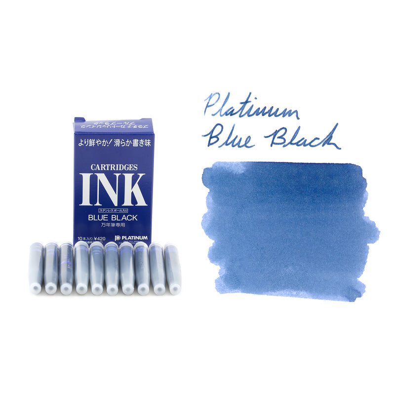 Platinum Blue-Black - Ink Cartridges (10 Pack)
