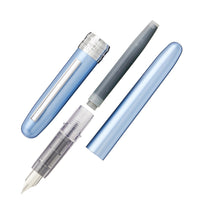 Platinum Plaisir Fountain Pen - Frosty Blue