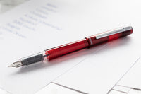 Platinum Prefounte Fountain Pen - Crimson Red