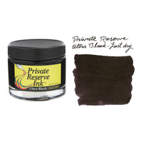 Private Reserve Ultra Black Fast Dry - 60ml Bottled Ink