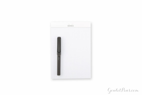 Rhodia No. 16 Notepad - Ice White, Graph (5.83 x 8.27)