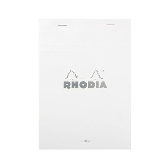 Rhodia No. 16 A5 Notepad - Ice White, Lined