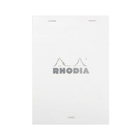 Rhodia No. 16 A5 Notepad - Ice White, Lined