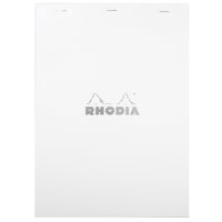 Rhodia No. 18 A4 Notepad - Ice White, Graph