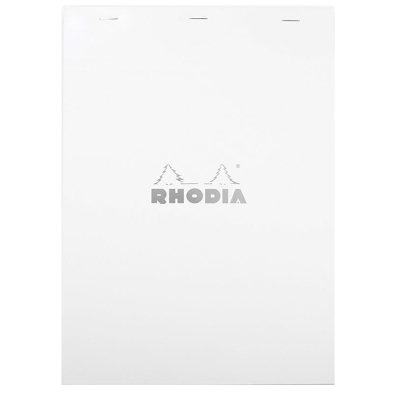 Rhodia No. 18 A4 Notepad - Ice White, Graph