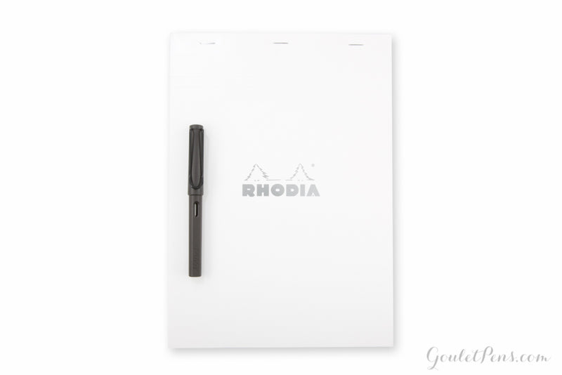 Rhodia No. 18 A4 Notepad - Ice White, Graph