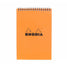 Rhodia No. 16 Top Wirebound A5 Notepad - Orange, Lined