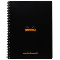 Rhodia Classic Wirebound Notebook - Black, Dot Grid (8.86 x 11.69)