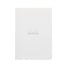 Rhodia Classic Side Staplebound A5 Notebook - Ice White, Lined