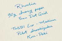 Rhodia Pocket Webnotebook - Black, Dot Grid