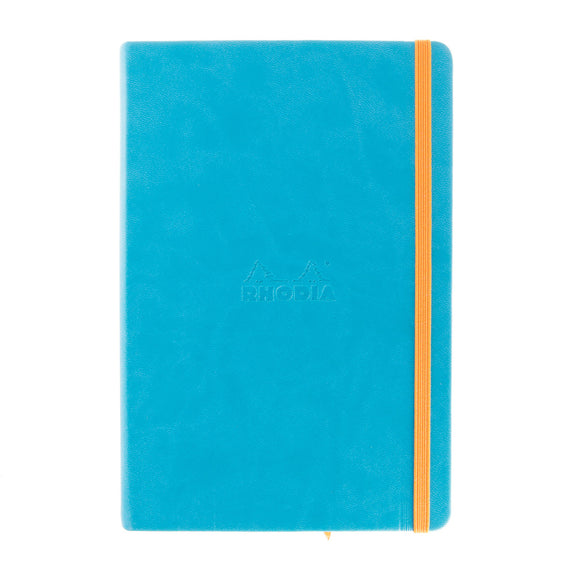 Rhodia Rhodiarama A5 Webnotebook - Turquoise, Lined