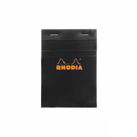 Rhodia No. 13 A6 Notepad - Black, Graph