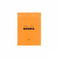 Rhodia No. 13 A6 Notepad - Orange, Lined