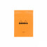 Rhodia No. 13 A6 Notepad - Orange, Lined
