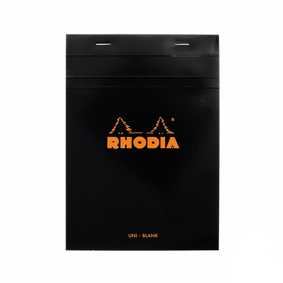 Rhodia No. 16 A5 Notepad - Black, Blank
