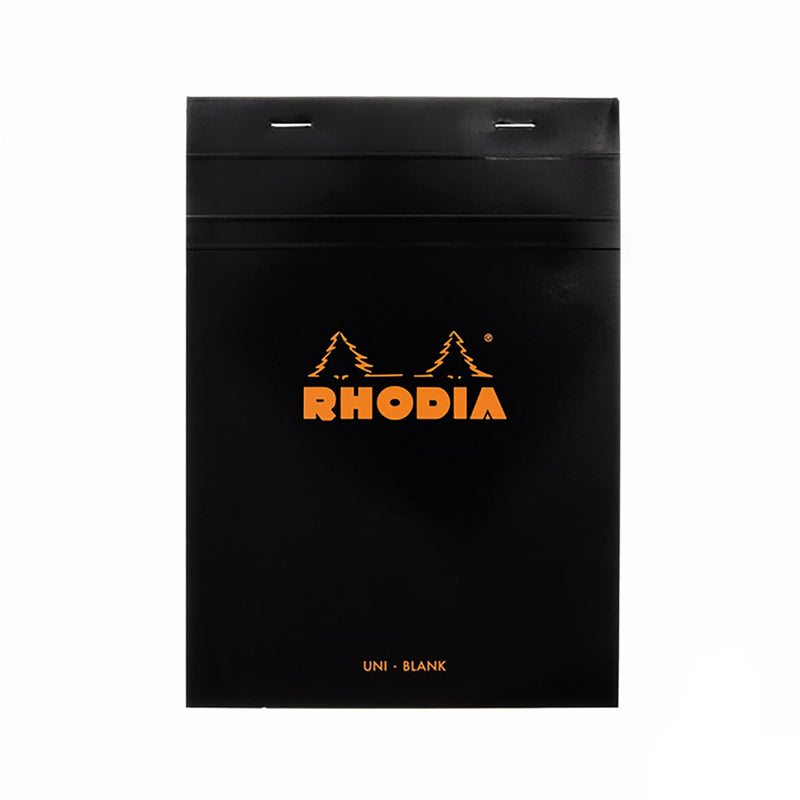 Rhodia No. 16 A5 Notepad - Black, Blank