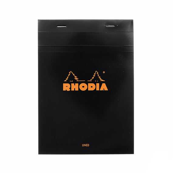 Rhodia No. 16 A5 Notepad - Black, Lined