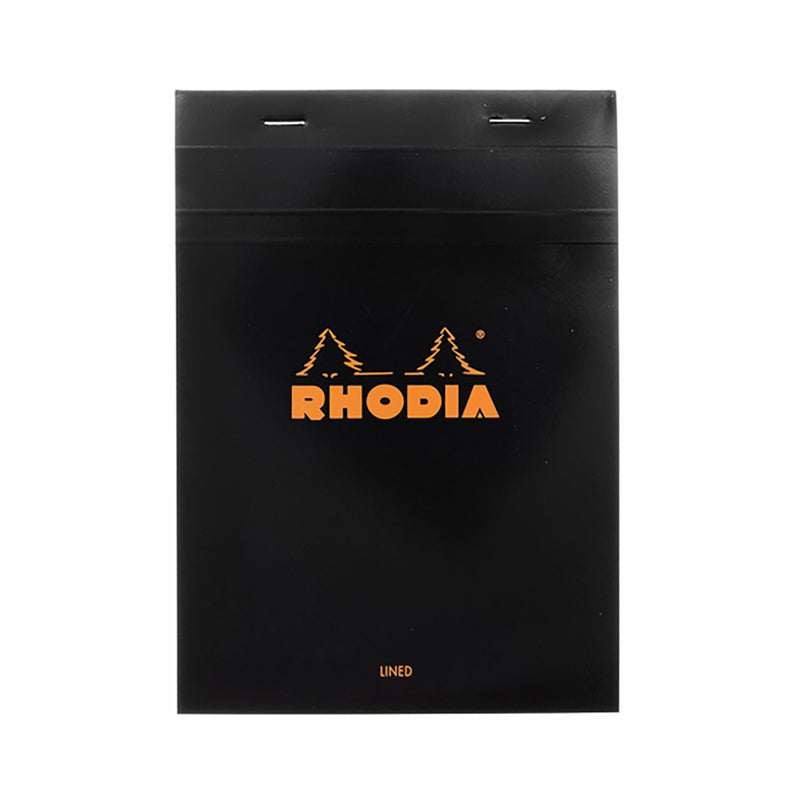 Rhodia No. 16 A5 Notepad - Black, Lined