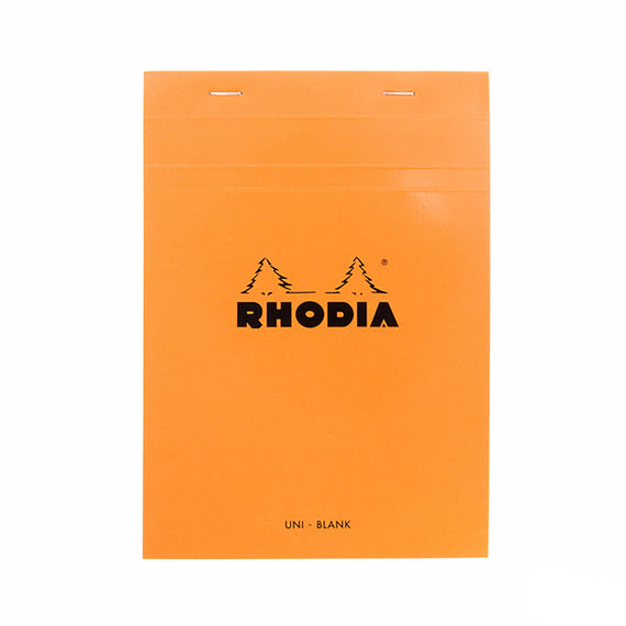 Rhodia No. 16 A5 Notepad - Orange, Blank