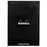 Rhodia No. 18 A4 Notepad - Black, Dot Grid