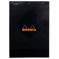 Rhodia No. 18 A4 Notepad - Black, Graph