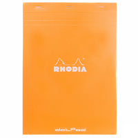 Rhodia No. 18 A4 Notepad - Orange, Dot Grid