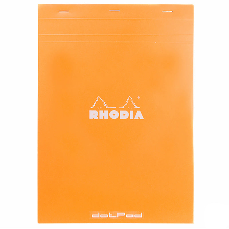 Rhodia No. 18 A4 Notepad - Orange, Dot Grid