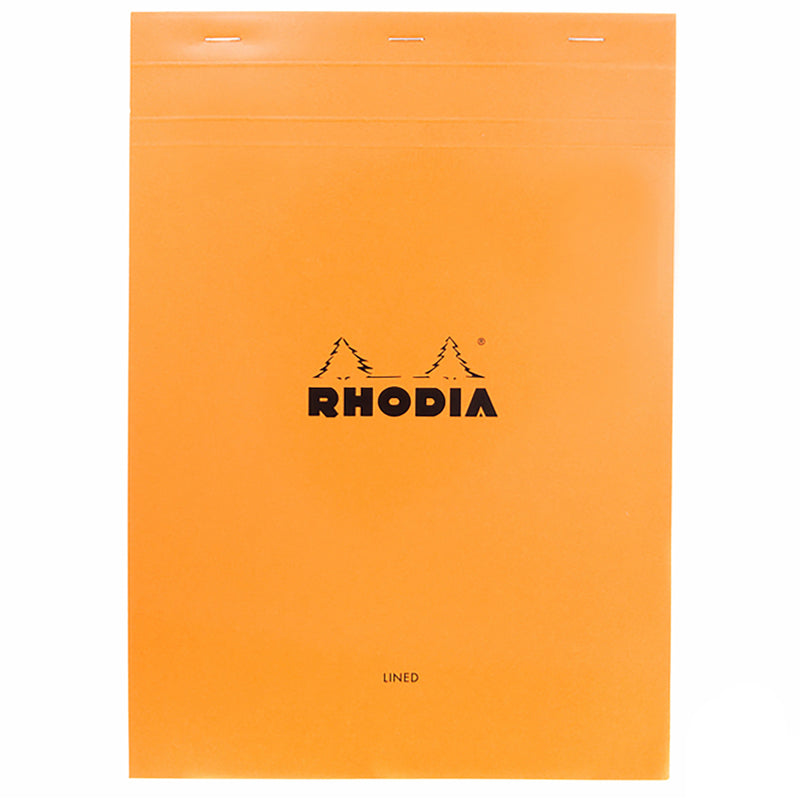 Rhodia No. 18 A4 Notepad - Orange, Lined