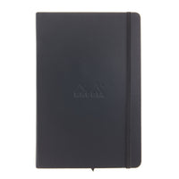 Rhodia A5 Webnotebook - Black, Dot Grid
