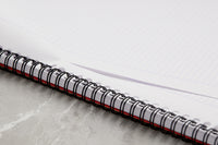 Rhodia Classic Wirebound Notebook - Orange, Graph (8.86 x 11.69)