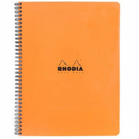 Rhodia Classic Wirebound Notebook - Orange, Graph (8.86 x 11.69)