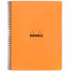 Rhodia Classic Wirebound Notebook - Orange, Graph (8.86 x 11.69)